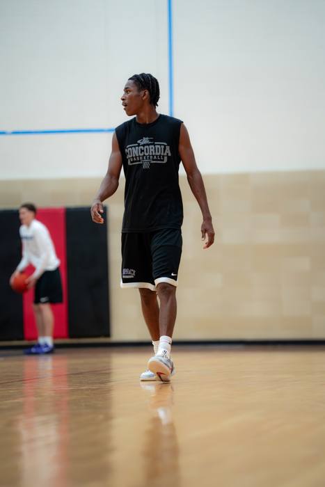 Player resetting on the court